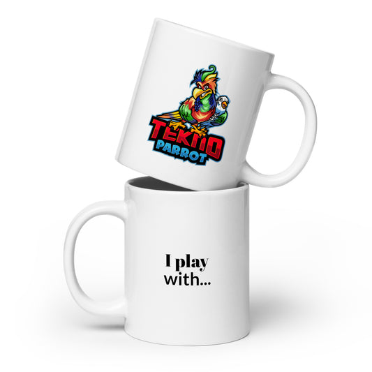 MERCH - I play with Teknoparrot mug